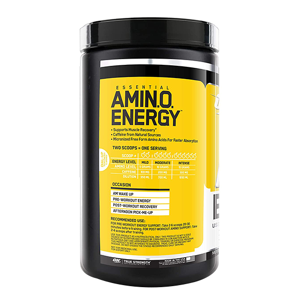 benefits of on amino energy